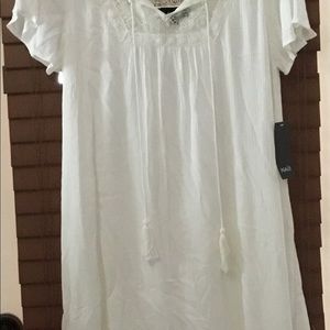 Eyelet top dress